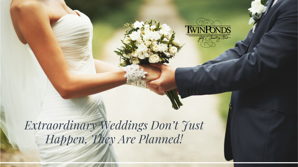 Plan your Wedding at Twin Ponds!