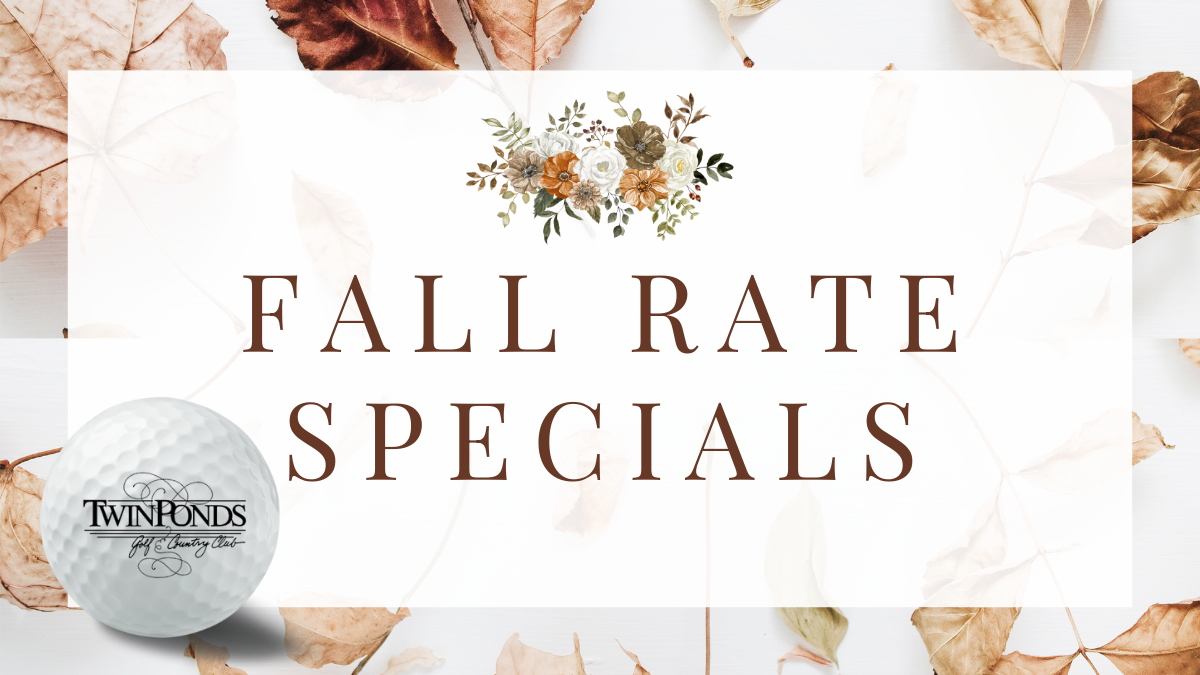 Leaves are FALLING and so are our Rates