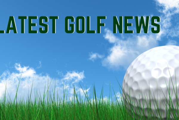 Latest Golf News with Golf Ball on Golf Greens