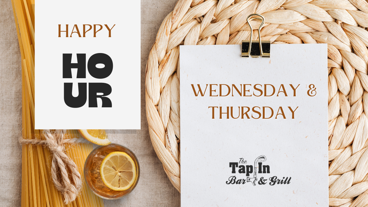 Happy Hour – Week of March 18th