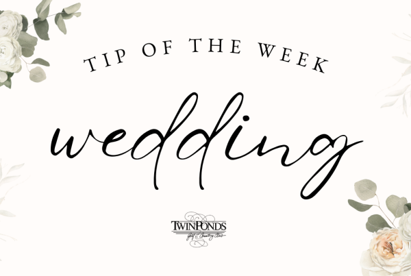 Tip of the week - Wedding